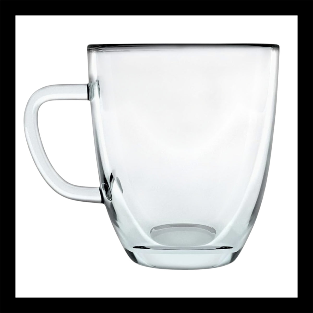 Kaffe 16oz Double-Wall Glass Coffee Mug
