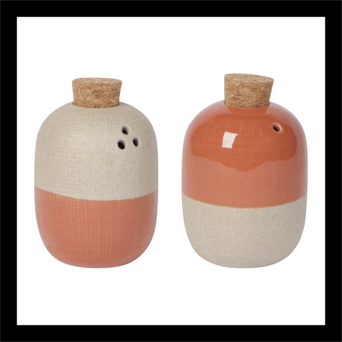 Clay Salt & Pepper Shakers