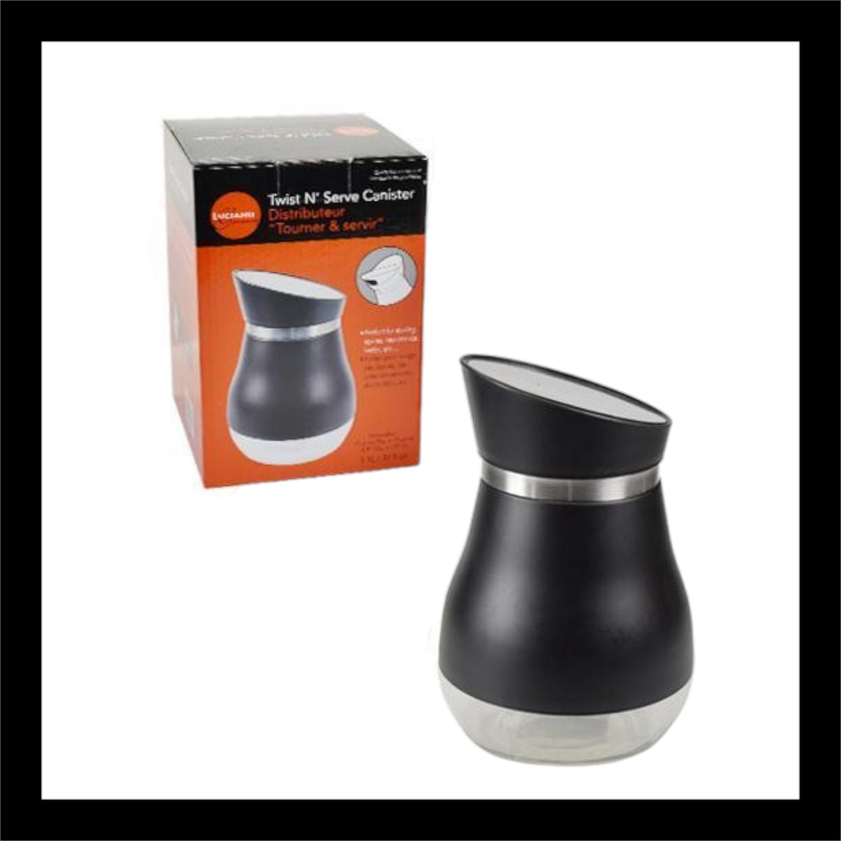 Gourmet Twist N' Serve Canister