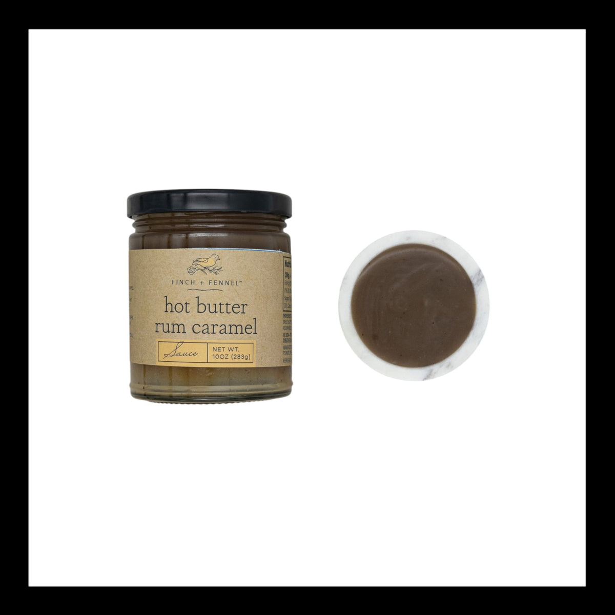 Butter Rum Caramel Sauce- 10 oz