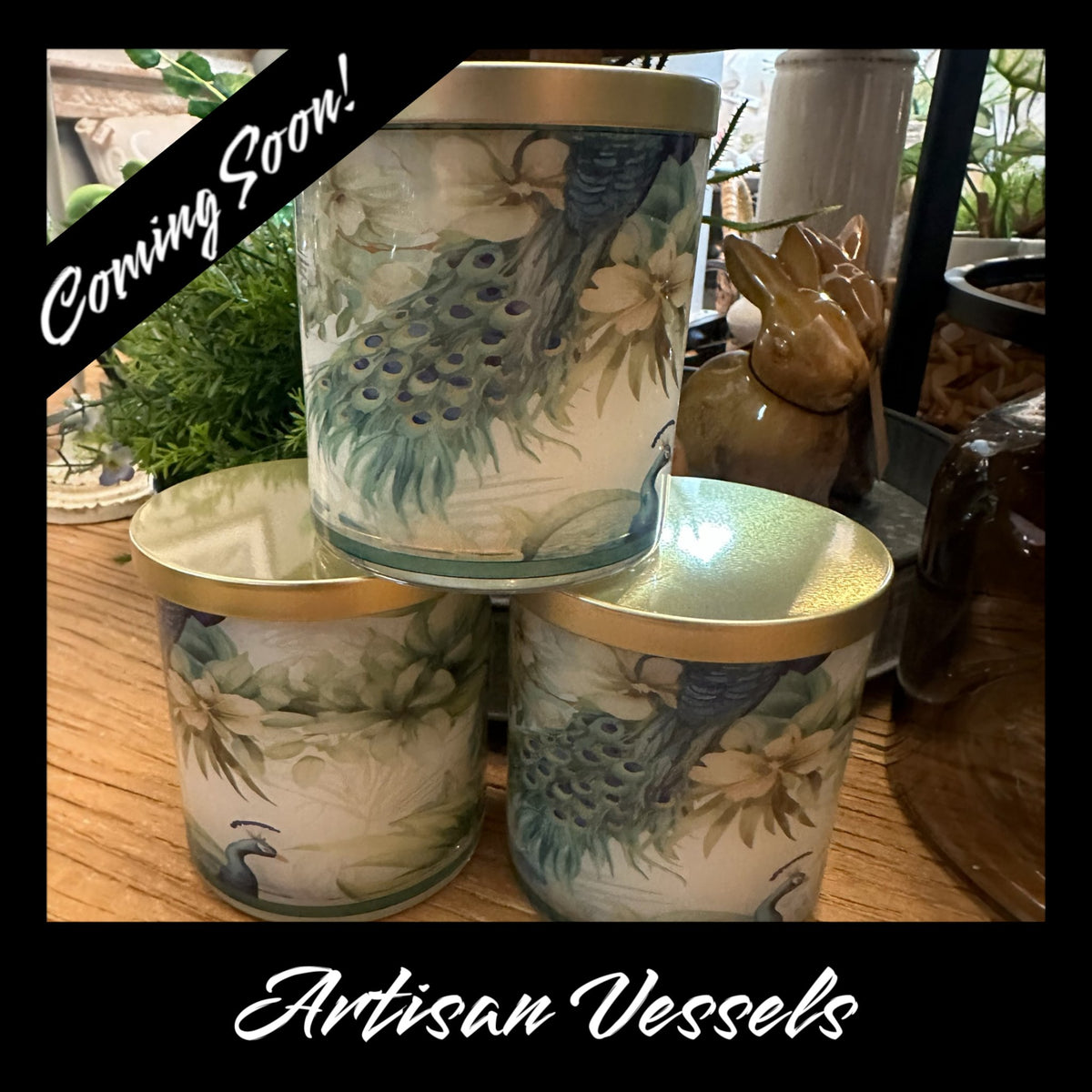 Artisan Vessel Collection – Unique and Customizable Candle Jars