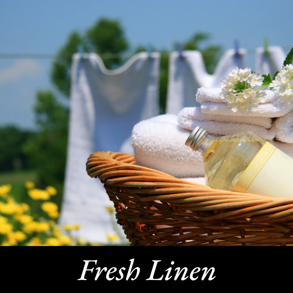Fresh Linen Scented Candle