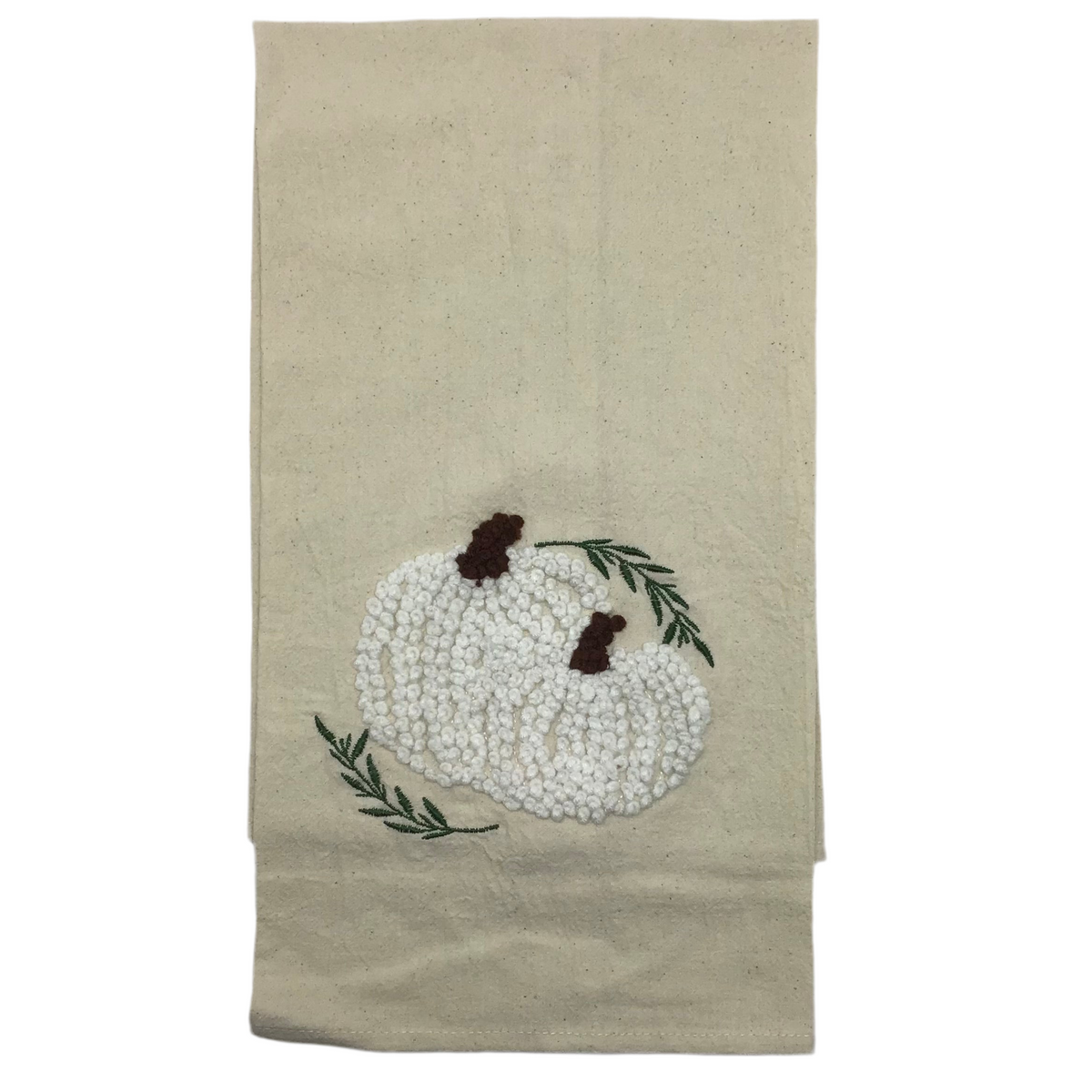 WHITE PUMPKIN DUO TOWEL