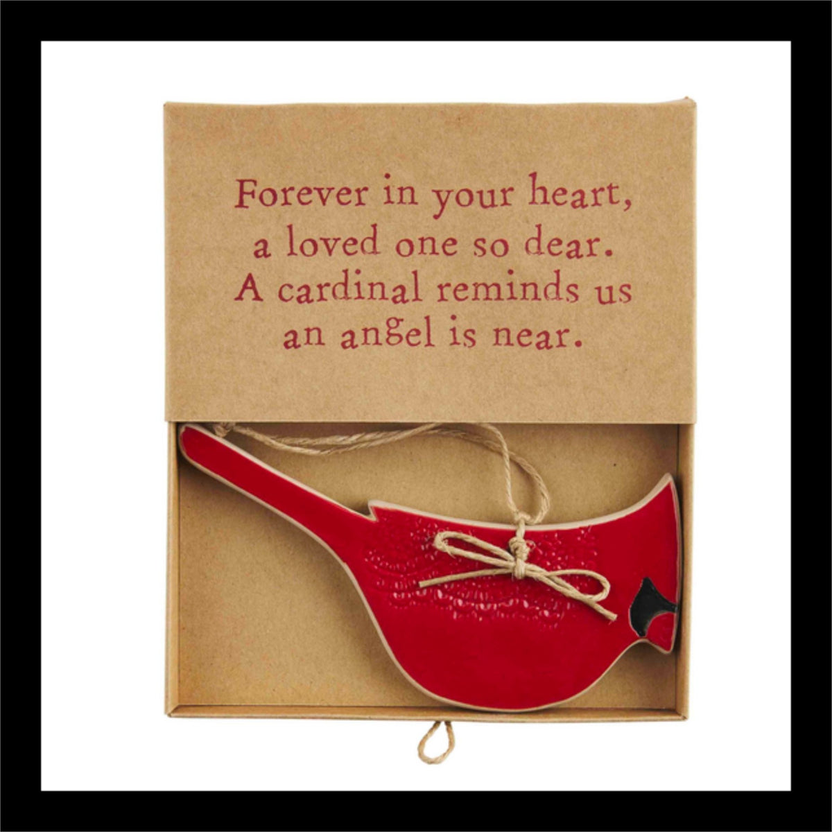 Memorial Cardinal Ornament – Honoring Loved Ones