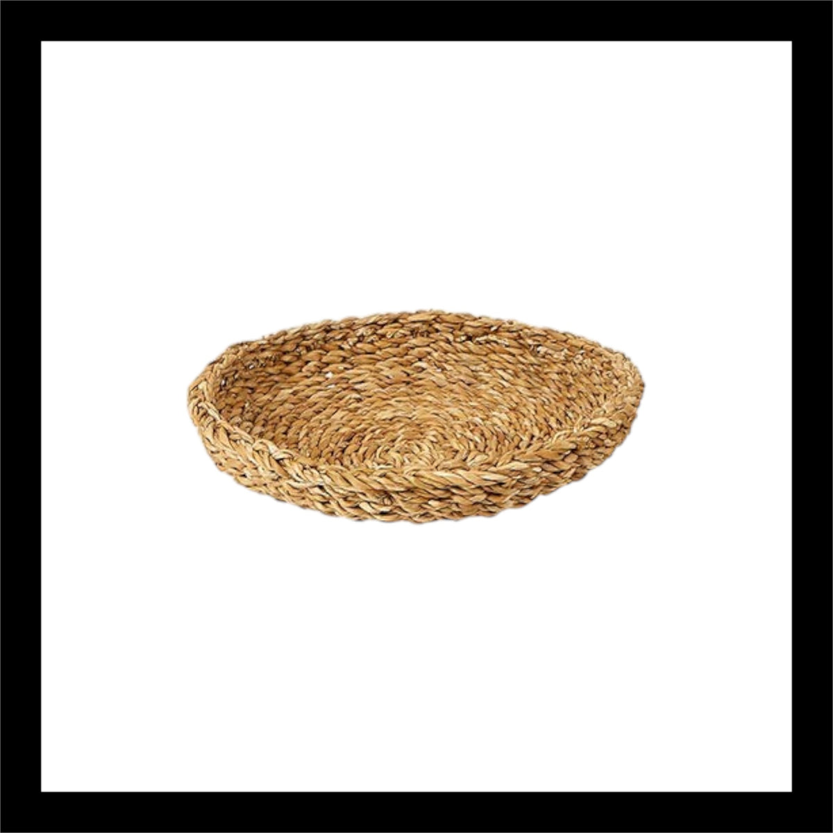 Round Seagrass Tray- Medium